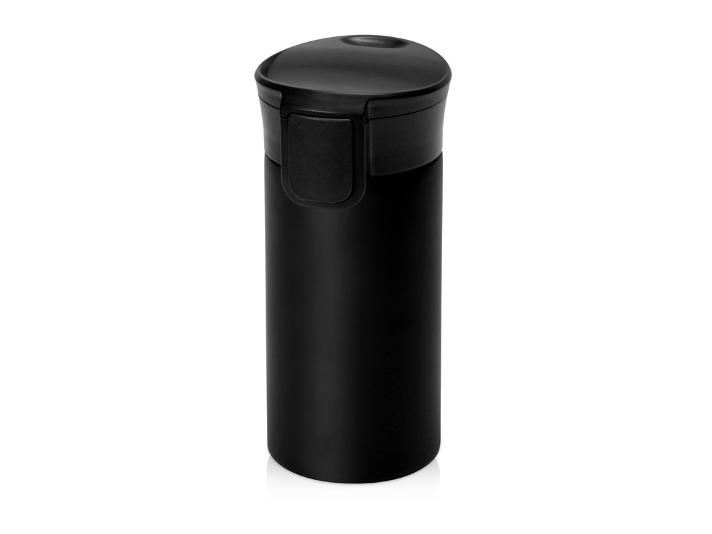 Вакуумная термокружка с кнопкой Upgrade, Waterline, черный - фото 1 - id-p223669540