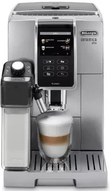 Кофеварки и кофемашины DeLonghi Dinamica Plus ECAM 370.95.S - фото 1 - id-p223669490