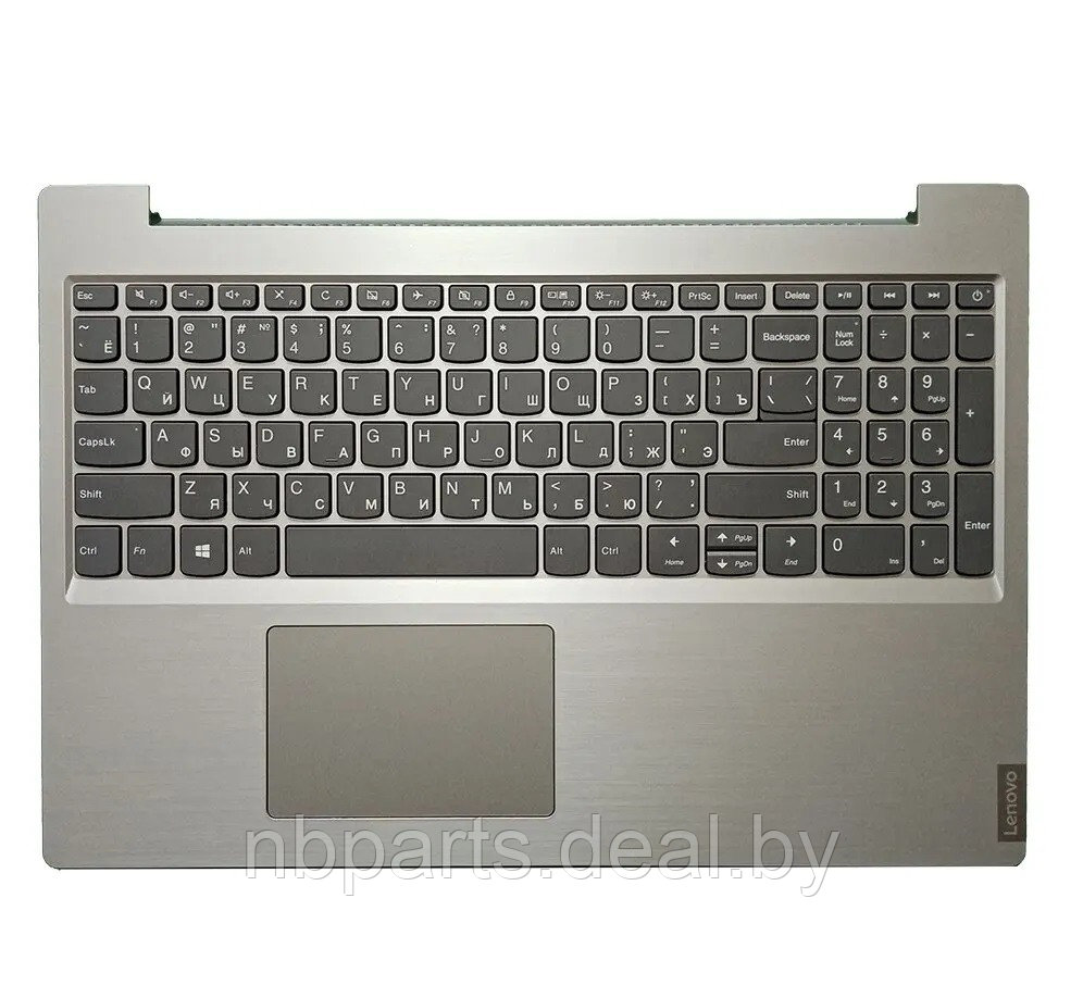 Верхняя часть корпуса (Palmrest) Lenovo IdeaPad L340-15API серый, PK1318C1A05 - фото 1 - id-p223670141
