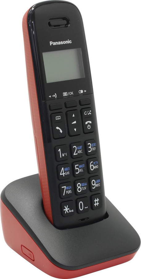 Panasonic KX-TGB610RUR Red р/телефон (трубка с ЖК диспл.,DECT) - фото 1 - id-p214734724
