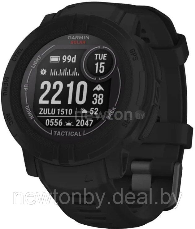 Умные часы Garmin Instinct 2 Solar Tactical Edition 45 мм (черный) - фото 1 - id-p223672095