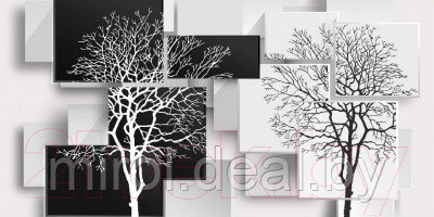 Фотообои листовые Citydecor Дерево 3D Инь-янь - фото 1 - id-p223673960