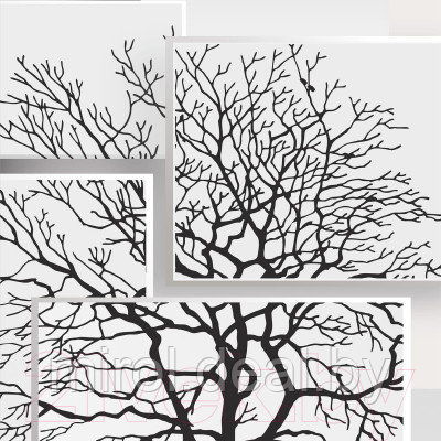 Фотообои листовые Citydecor Дерево 3D Инь-янь - фото 2 - id-p223673960