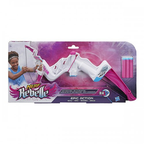 N-Rebelle Лук Яркое приключение Хасбро Hasbro B8213 с мягкими пулями Nerf Нерф - фото 2 - id-p223675102