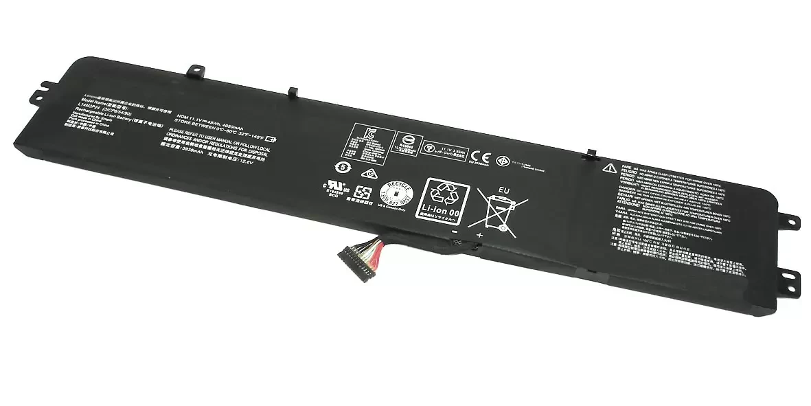 Аккумулятор (батарея) для ноутбука Lenovo IdeaPad 700 (L14M3P24) 45Wh, 4100мАч, 11.1В - фото 1 - id-p223675120