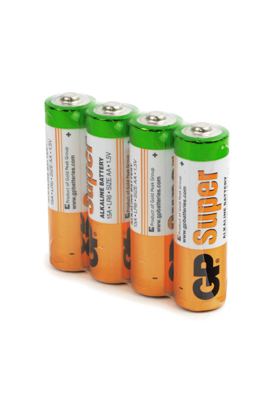 Батарейка (элемент питания) GP Super GP15ARS-2SB4 LR6 SR4, 1 штука - фото 1 - id-p223675128