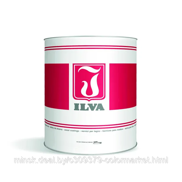 Биндер полиуретановый для эмали ILVA PLM5AB14 цвет белый 20% блеска 25 кг - фото 1 - id-p223697130