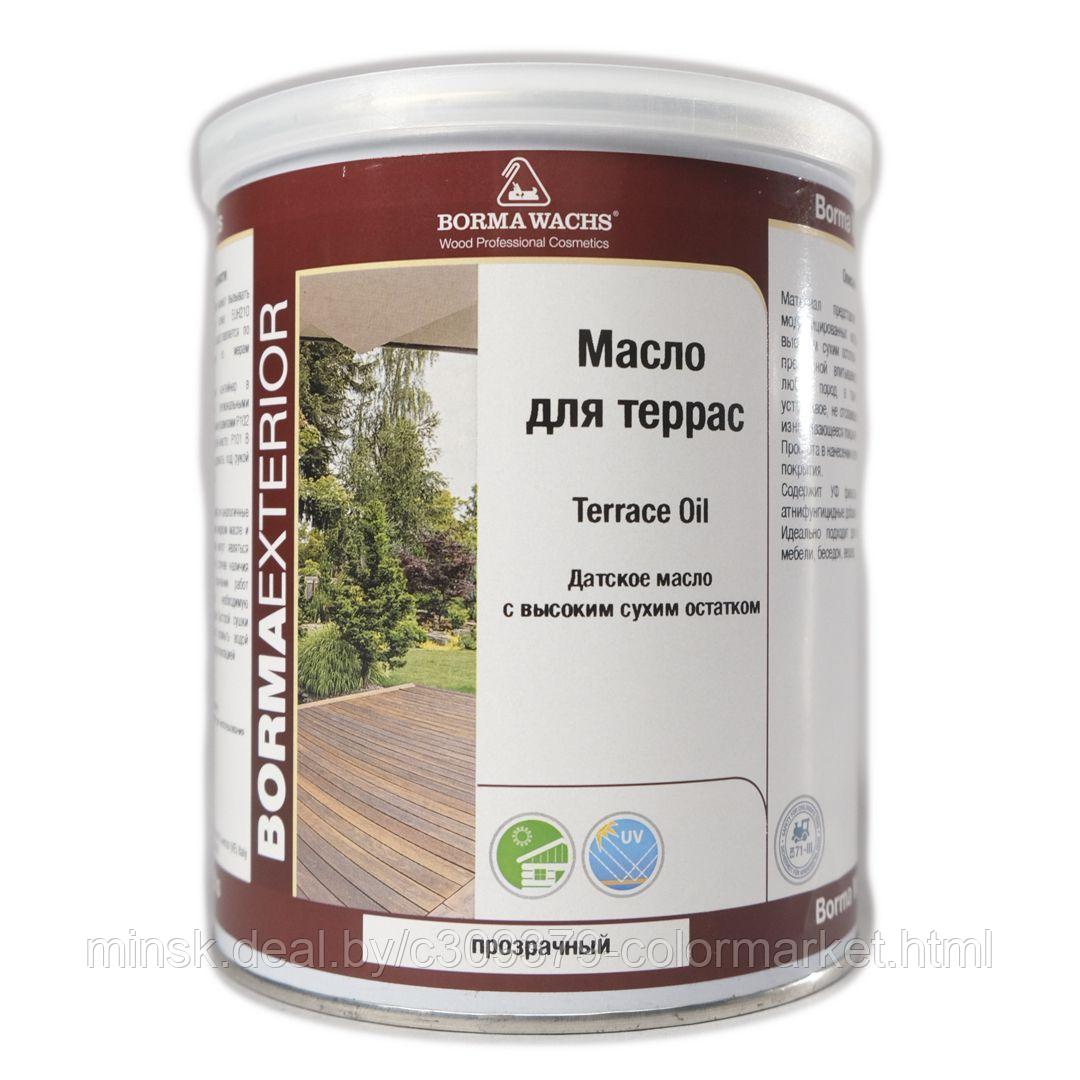 Масло для террас Borma TERRACE OIL - DECKING OIL NATURAL цвет прозрачный 1 л - фото 1 - id-p223613789