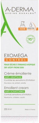 Лосьон для тела A-Derma Exomega Control Смягчающий - фото 2 - id-p223692495