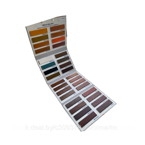 Папка с выкрасками красителей Sayerlack порода ясень - фото 1 - id-p223696447