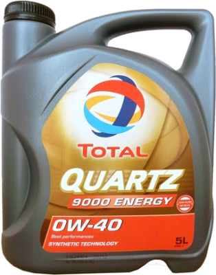 Моторное масло Total Quartz 9000 Energy 0W40 / 213989 - фото 1 - id-p223693123