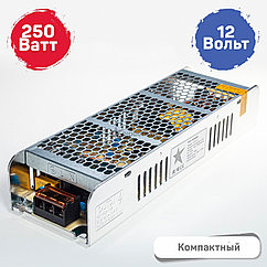 Компактный блок питания S-250w-12v IP20 для светодиодных лент