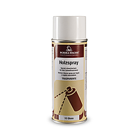 Лак-спрей акриловый безореольный Borma HOLZSPRAY ACRILIC цвет прозрачный блеск 10% 400 мл