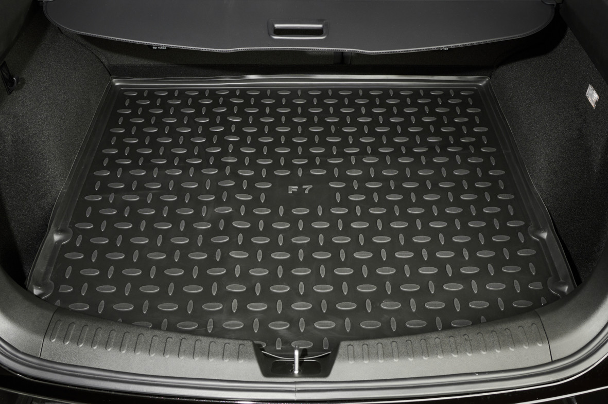 Коврик багажника Seintex для BMW 7 ser(F-02) без холодильника 2008-2015 (цвет черный) 85945 - фото 1 - id-p223700640