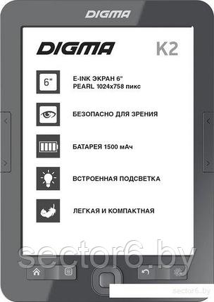 Электронная книга Digma K2, фото 2