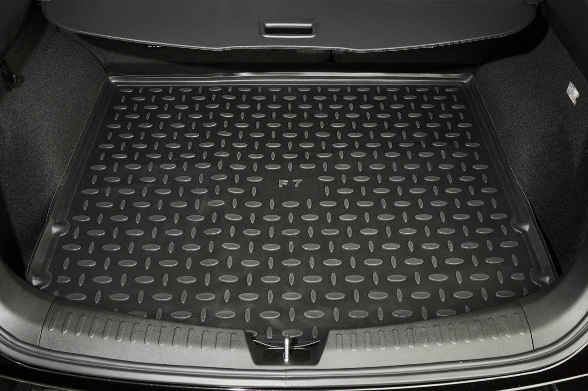 Коврик багажника Seintex для Mercedes-Benz GLK-Class X204 2008-2015 (цвет черный) 85046