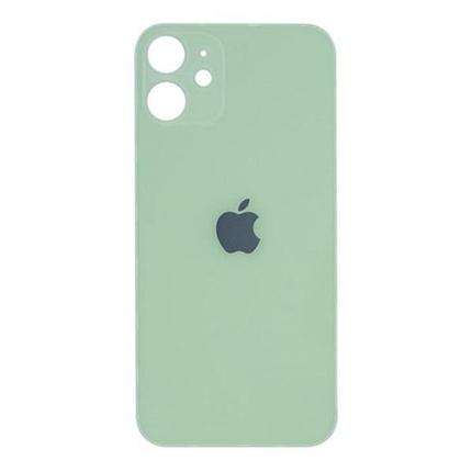 Задняя крышка для Apple iPhone 12 mini (широкое отверстие под камеру), зеленая, фото 2