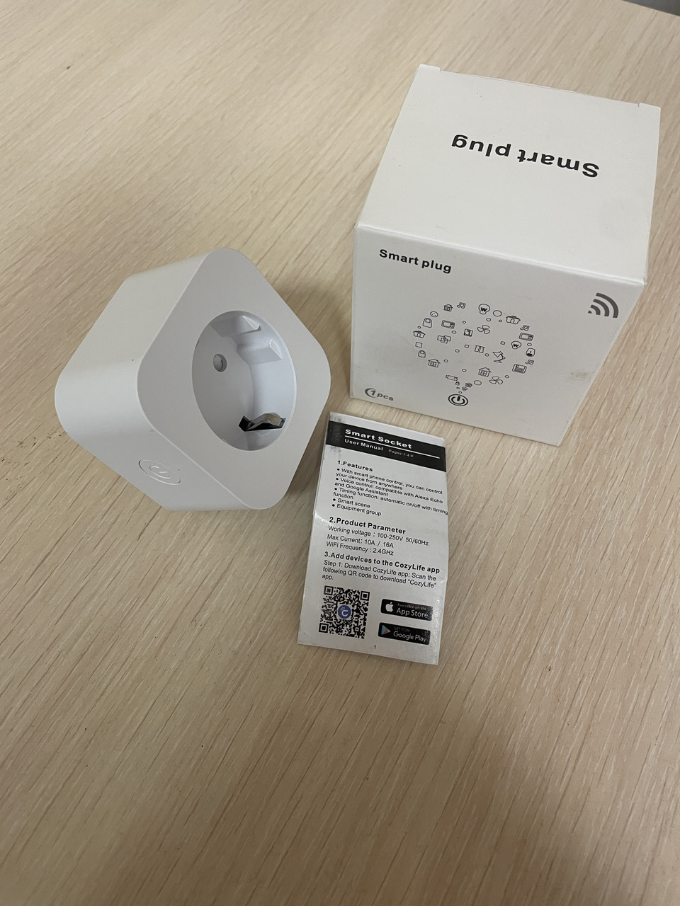 Умная розетка Smart Plug 10A - фото 1 - id-p200798045