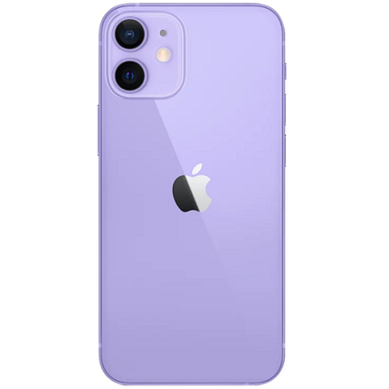 Задняя крышка для Apple iPhone 12 mini (широкое отверстие под камеру), фиолетовая, фото 2