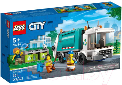 Конструктор Lego City Грузовик для переработки отходов / 60386 - фото 1 - id-p223703723