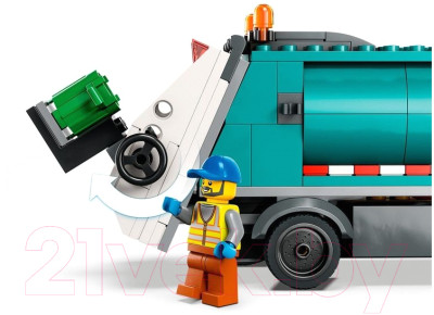 Конструктор Lego City Грузовик для переработки отходов / 60386 - фото 5 - id-p223703723