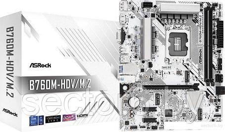 Материнская плата ASRock B760M-HDV/M.2, фото 2