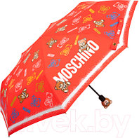 Зонт складной Moschino 8033-OCC Toy Spray Red