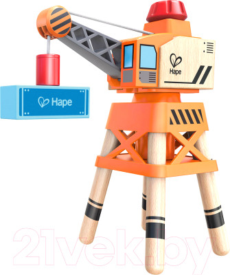 Кран игрушечный Hape Большой стреловой кран / E3715-HP - фото 1 - id-p223713586