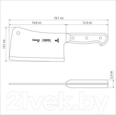 Топорик для мяса Tramontina Century / 24014/106 - фото 4 - id-p223722510