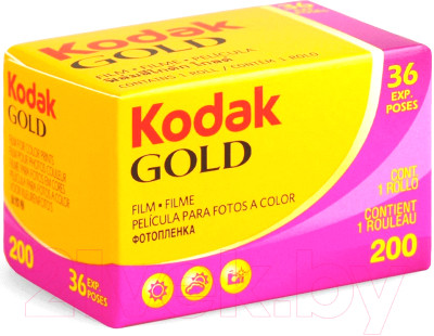 Фотопленка Kodak Gold 200-135/36 - фото 1 - id-p223717138