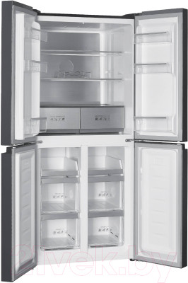 Холодильник с морозильником Korting KNFM 84799 X - фото 3 - id-p223723783