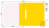 Папка-скоросшиватель Бюрократ Люкс -PSL20A5YEL A5 прозрач.верх.лист пластик желтый 0.14/0.18 - фото 4 - id-p223744762