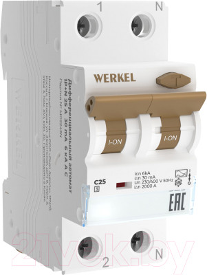 Дифференциальный автомат Werkel W922P256 - фото 1 - id-p223729224