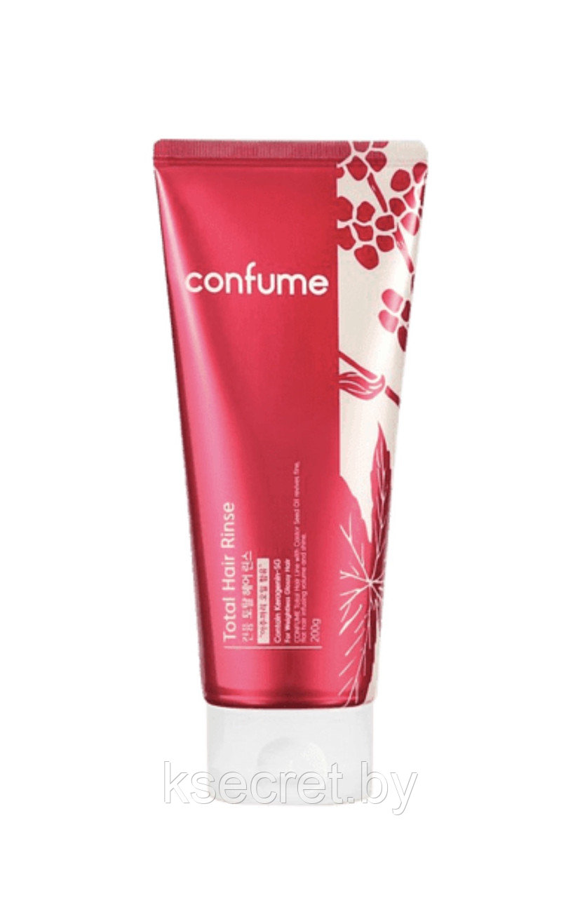 Кондиционер для волос c касторовым маслом Confume Total Hair Rinse 200мл - фото 1 - id-p223748740
