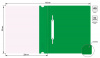 Папка-скоросшиватель Бюрократ Люкс -PSL20A5GRN A5 прозрач.верх.лист пластик зеленый 0.14/0.18 - фото 4 - id-p223753794