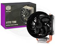 Cooler Master RR-T200-22PK-R1 Hyper T200 (4пин, 1155/775/AM4-FM2+, 7.9-28.2дБ, 800-2200об/мин,Al+теп.трубки)