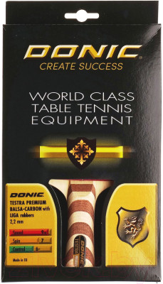 Ракетка для настольного тенниса Donic Schildkrot Testra Premium / 200205 - фото 4 - id-p223748962