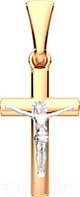 Крестик из розового золота ZORKA 410029.14K.B.REL
