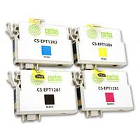 Картридж Cactus CS-EPT1285 BK/C/Y/M для Epson BX305F/S22, SX125/130/230/235/420/425/435/440/445