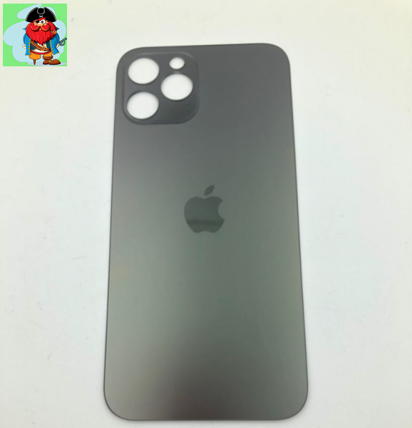 Задняя крышка (стекло) для Apple iPhone 12 Pro, цвет: зеленый (оригинал) (широкое отверстие под камеру) - фото 1 - id-p223753770