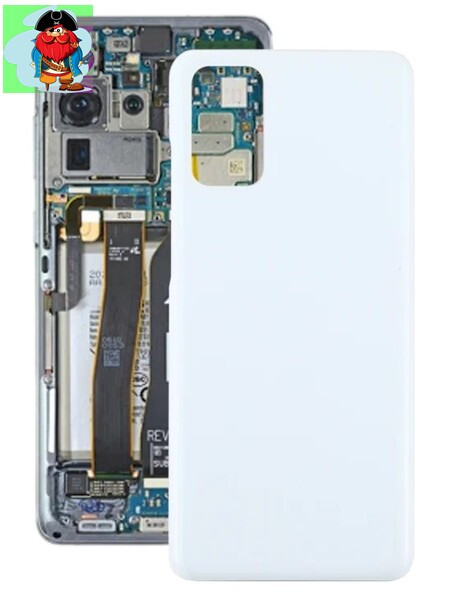 Задняя крышка (корпус) для Samsung Galaxy S20 Plus, цвет: белый - фото 1 - id-p223753777