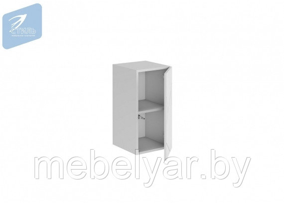 Шкаф навесной ШН-001 Гранж (Д.300) Белый МК Стиль - фото 2 - id-p223755838