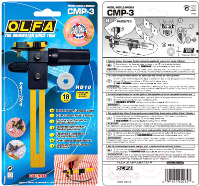 Нож дисковый Olfa OL-CMP-3 - фото 4 - id-p223726515