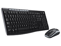 Беспроводной набор клавиатура + мышь Logitech MK270 (920-004518) Black