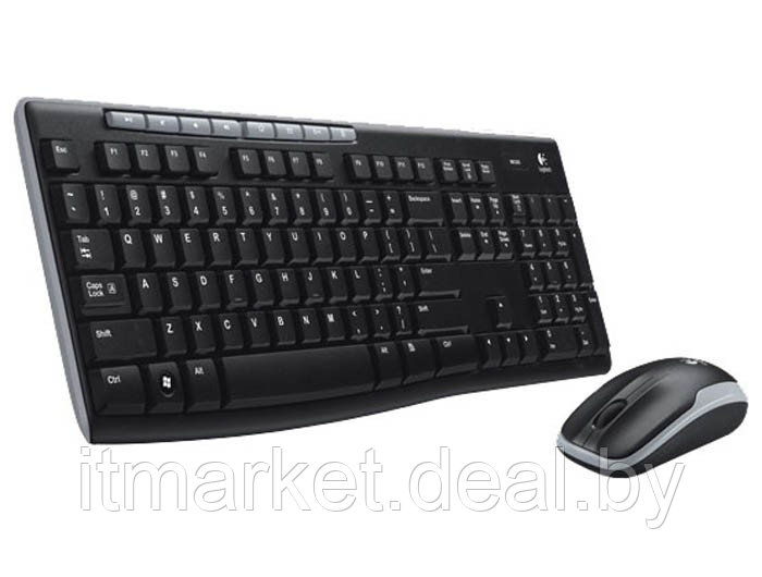 Клавиатура+мышь Logitech MK270 (920-004518) Black - фото 1 - id-p223755152