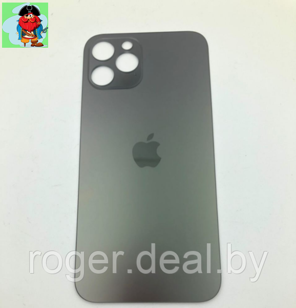 Задняя крышка (стекло) для Apple iPhone 12 Pro, цвет: зеленый (оригинал) (широкое отверстие под камеру) - фото 1 - id-p223754606
