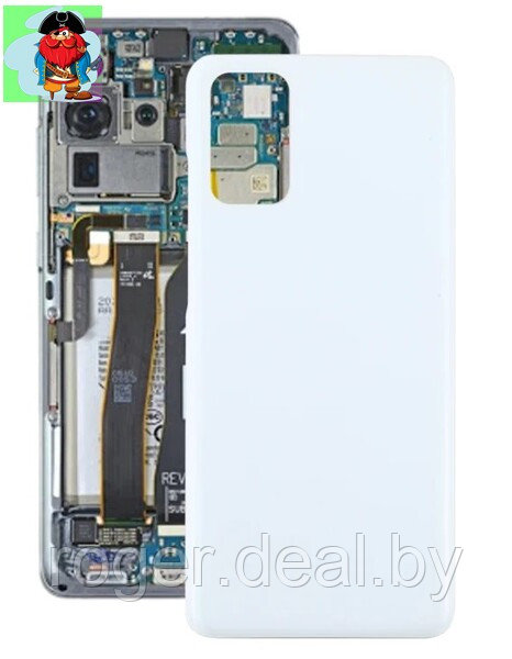 Задняя крышка (корпус) для Samsung Galaxy S20 Plus, цвет: белый - фото 1 - id-p223754613