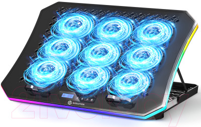 Подставка для ноутбука Evolution LCS-05 RGB с активным охлаждением - фото 3 - id-p223746760