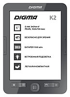 Электронная книга Digma K2
