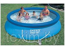 Надувной бассейн INTEX Easy Set 28158 457х84 см + фильтр-насос